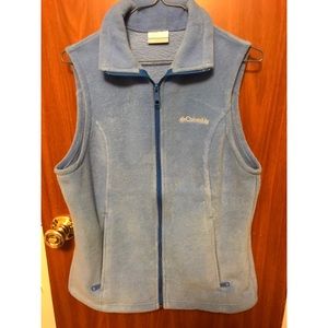 Light Blue Columbia Vest